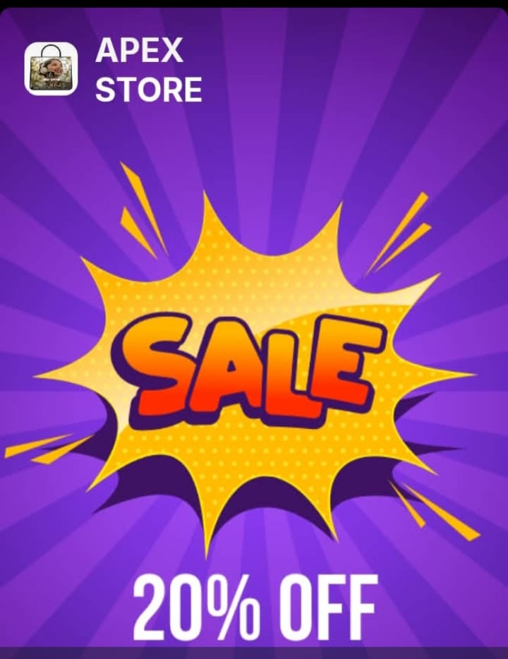APEX Store sale - 20% off